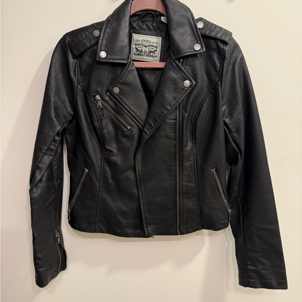 Levi's Women's Black Faux Leather Jacket
